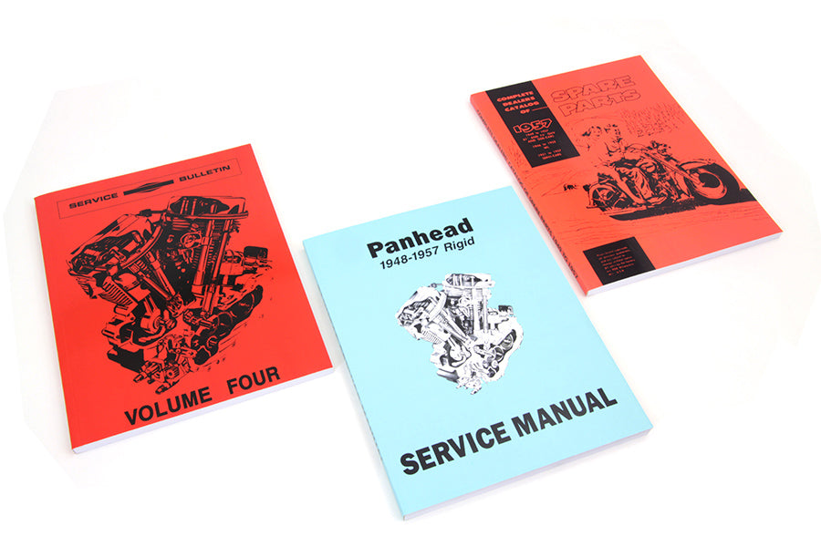 1948-1957 Panhead Book Set(SET)