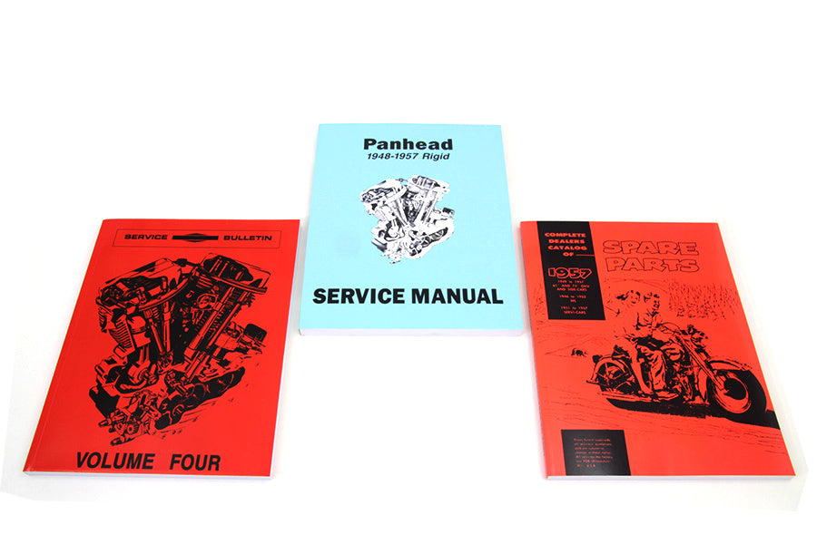 1948-1957 Panhead Book Set(SET)