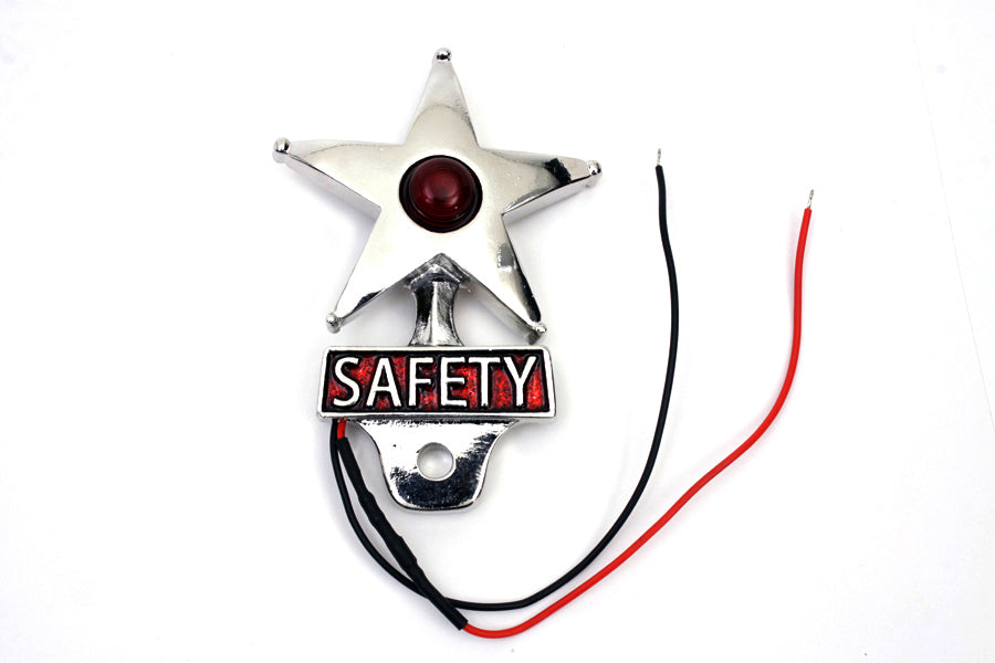 Safety License Plate Topper with LED Lamp(EA)