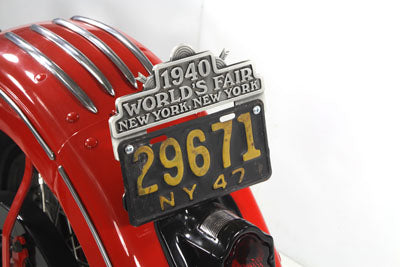 1940 World's Fair License Plate Topper(EA)