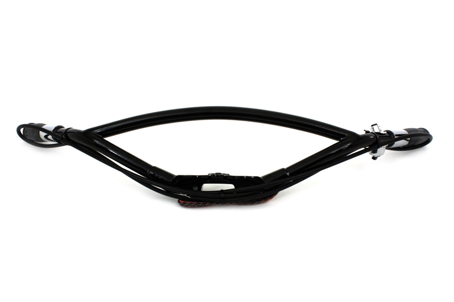 Spring Fork Offset Handlebar Black(EA)