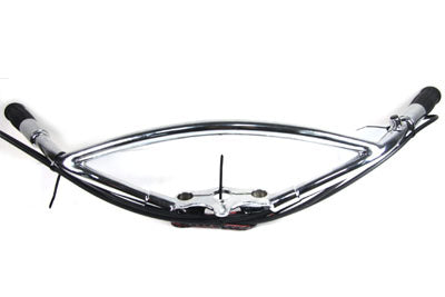 Spring Fork Inline Handlebar Chrome(EA)