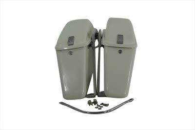 Replica Saddlebag Set White(SET)
