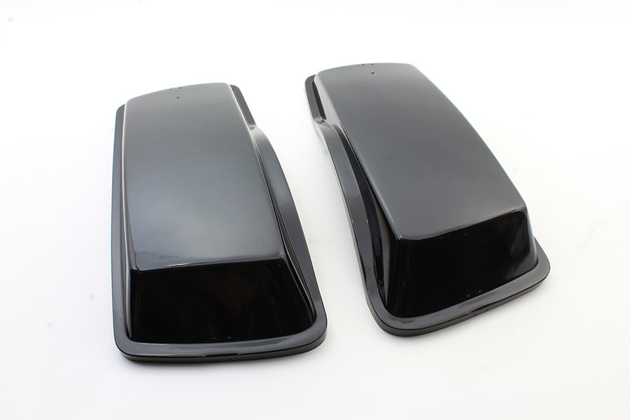 Saddlebag Lid Set Black(SET)
