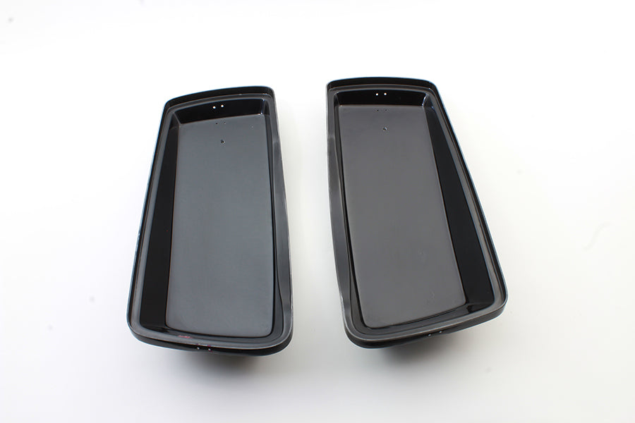 Saddlebag Lid Set Black(SET)