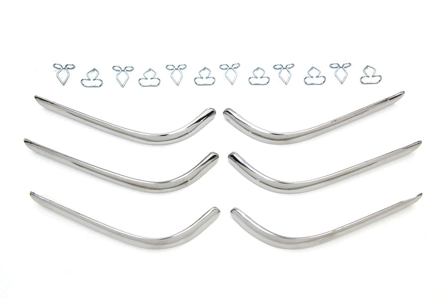 Replica Rear Fender Trim Set Sargent Stripe Style(SET)
