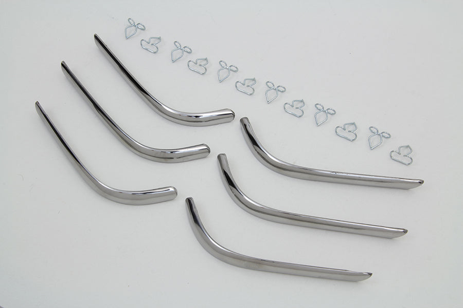 Replica Rear Fender Trim Set Sargent Stripe Style(SET)