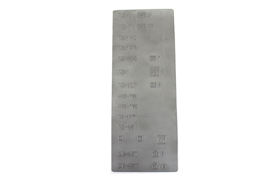 Rigid Front Frame Forging Hallmark Plate(SET)