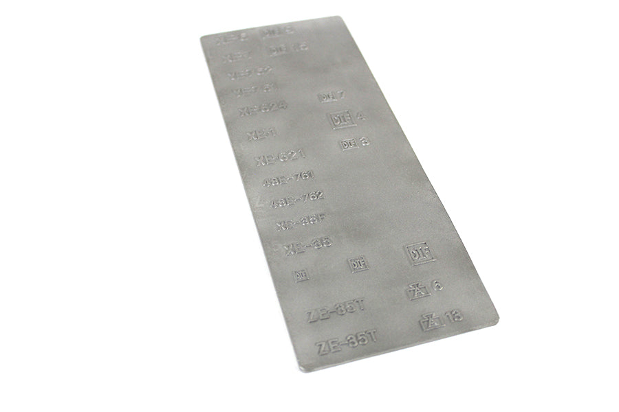 Rigid Front Frame Forging Hallmark Plate(SET)