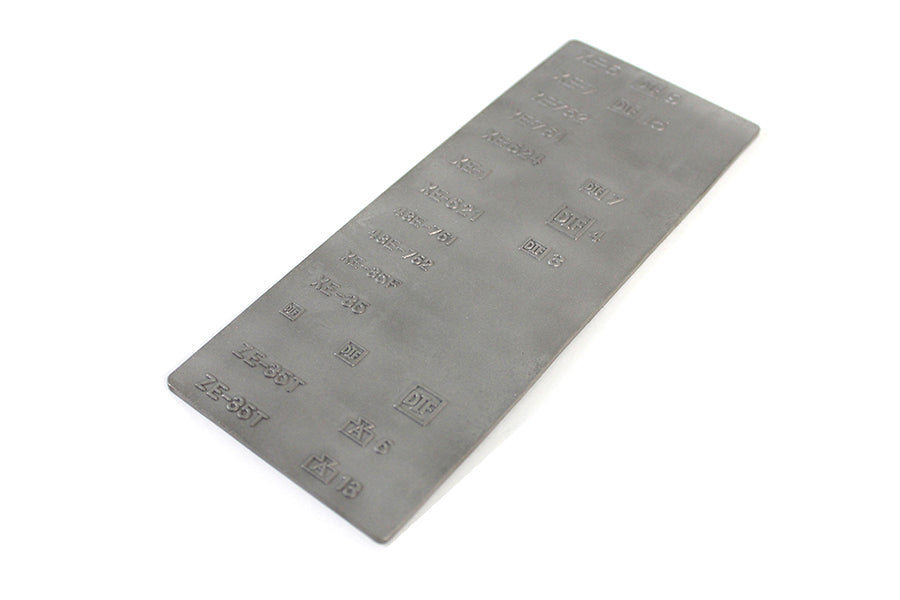Rigid Front Frame Forging Hallmark Plate(SET)