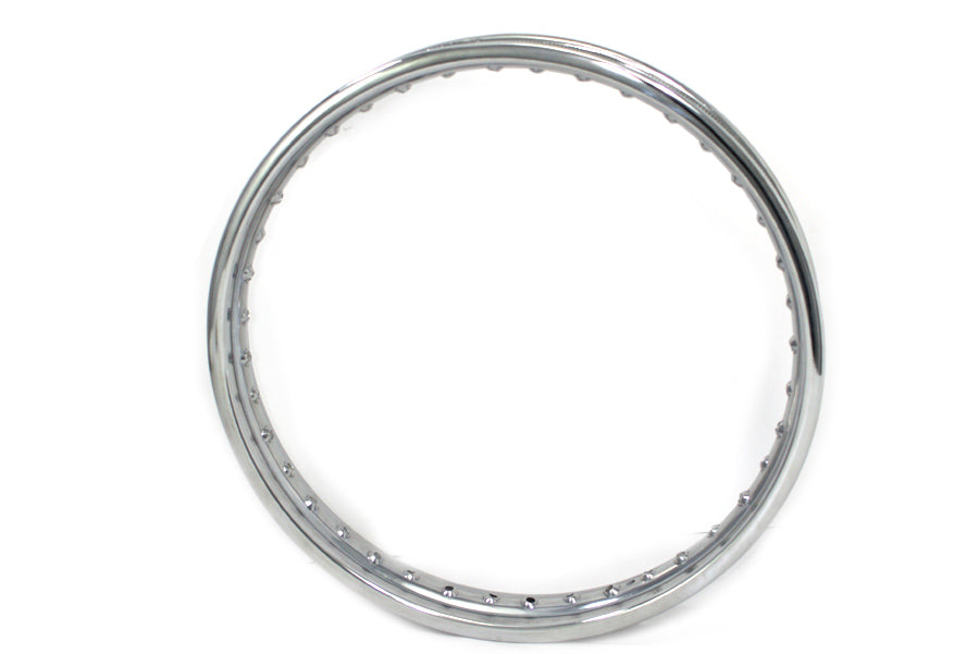 19 X 1.85 Rolled Edge Rim Chrome(EA)