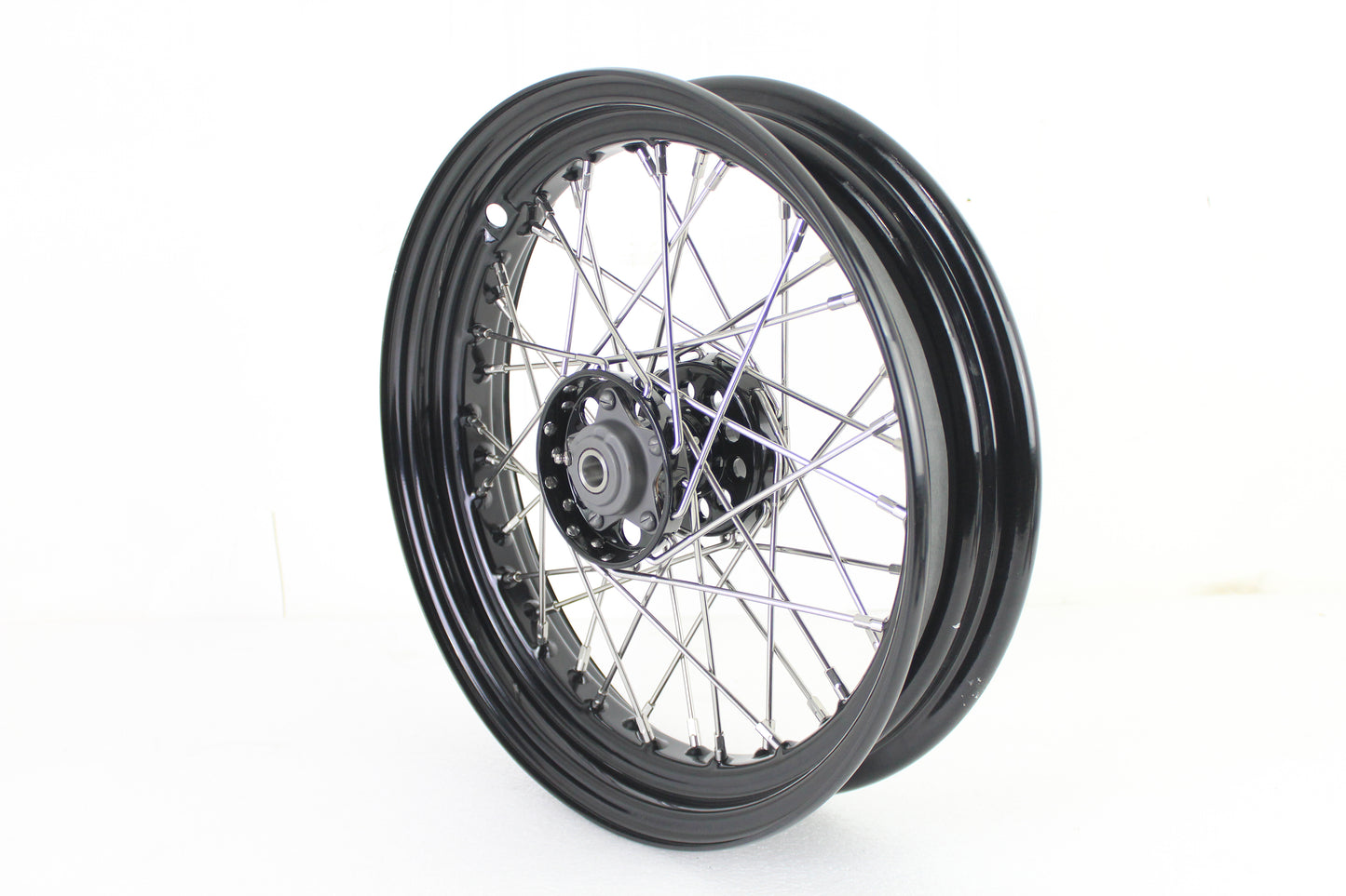 16 F-H Style Star Hub Wheel Black(EA)