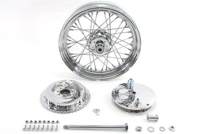 16 Wheel and Brake Drum Assembly Chrome(KIT)