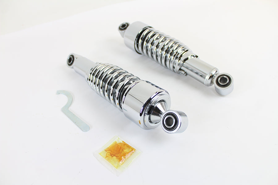 11" Dura AEE Series Shocks Chrome Set