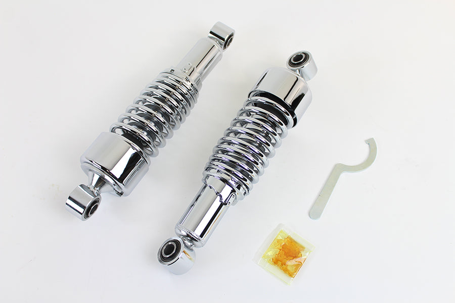 11" Dura AEE Series Shocks Chrome Set