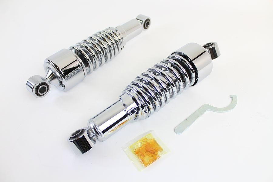 11" Dura AEE Series Shocks Chrome Set