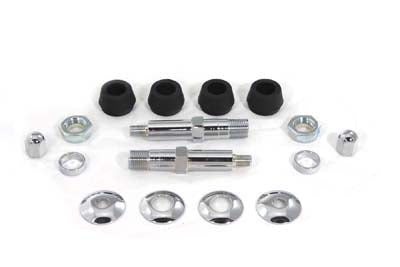 Chrome Lower Rear Shock Stud Kit(KIT)