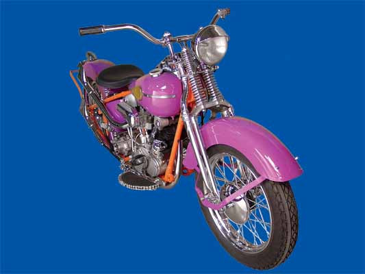 1941 Knucklehead Bobber Bike Kit Chrome(KIT)