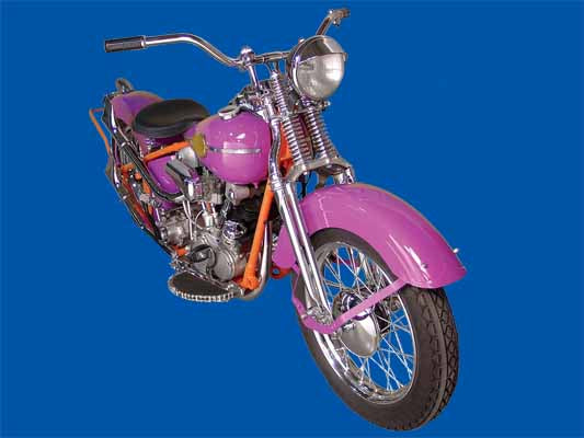 1941 Knucklehead Bobber Bike Kit Restoration Finish(KIT)