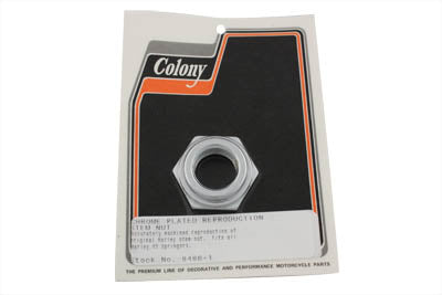 Chrome Spring Fork Stem Nut(EA)