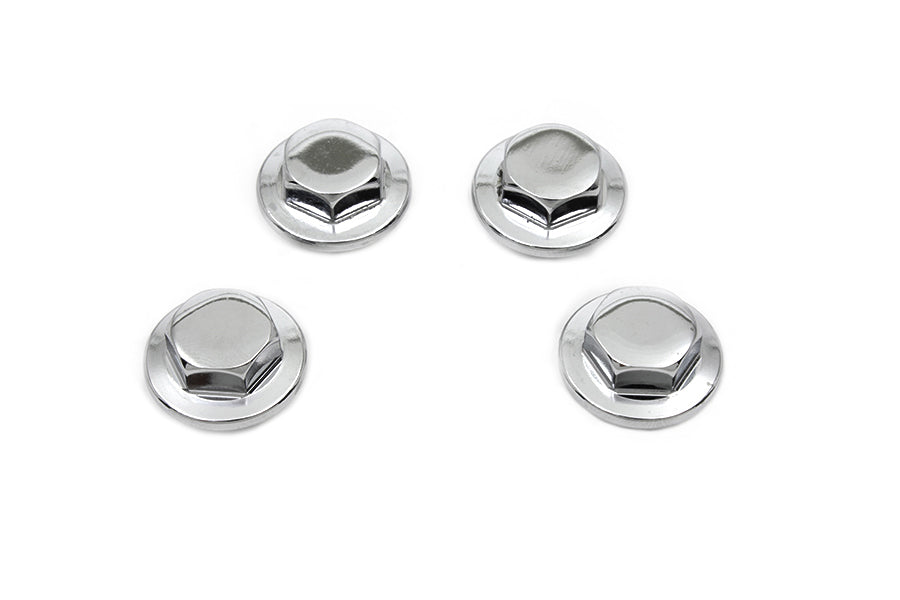 Rocker Shaft End Caps Chrome(SET)