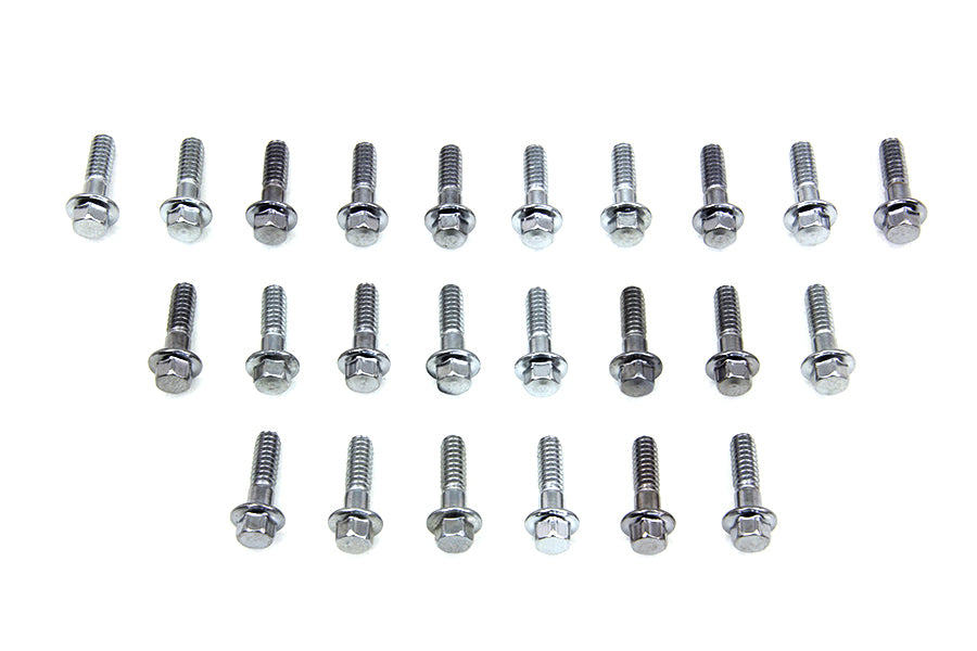 Rocker Box Valve Cover Screw Short Chrome(PK)