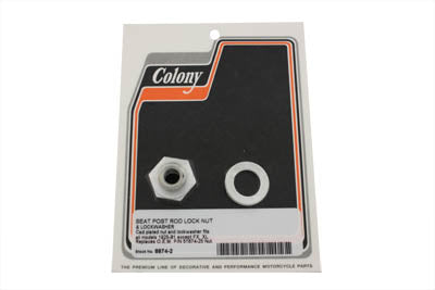 Seat Post Rod Lock Nut and Lock Washer(KIT)
