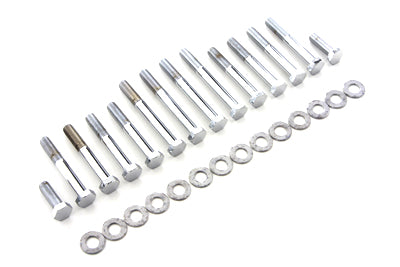 Rocker Box Screw Kit Chrome(EA)