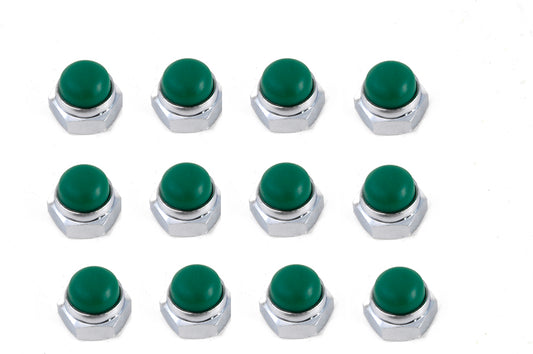 Rocker Arm Shaft Green End Caps(PK)