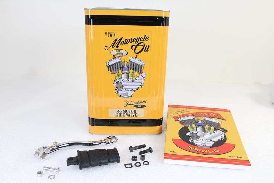 WL 45  Kick Starter Arm Assembly Chrome(KIT)