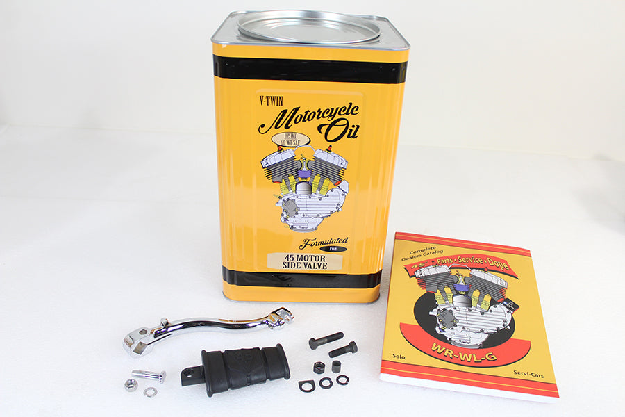 WL 45  Kick Starter Arm Assembly Chrome(KIT)