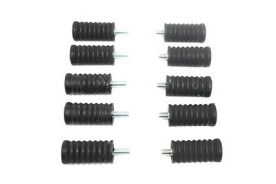 Shifter Footpeg Black Rubber(PK)