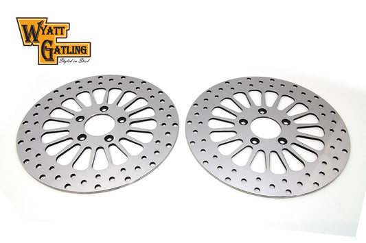 11-1/2  Wyatt Gatling Front Brake Disc Set 18 Spoke Style(SET)