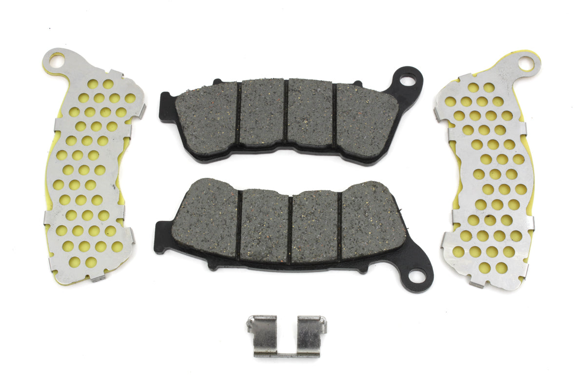 Zinc Dura Kevlar Front Brake Pad Set(SET)