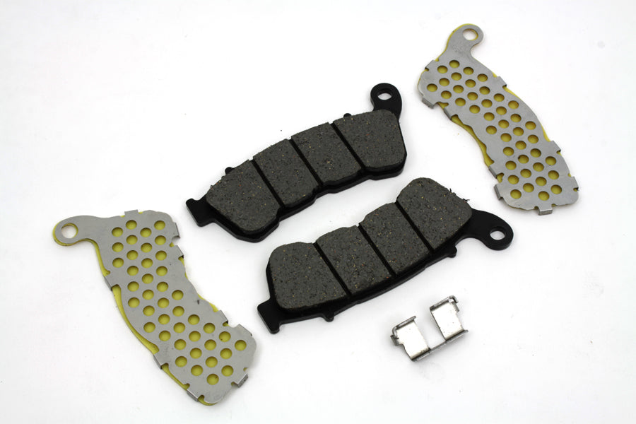 Zinc Dura Kevlar Front Brake Pad Set(SET)