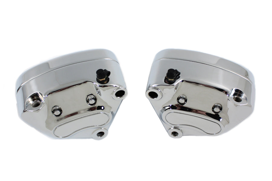 Chrome Front 4 Piston Caliper Set(SET)
