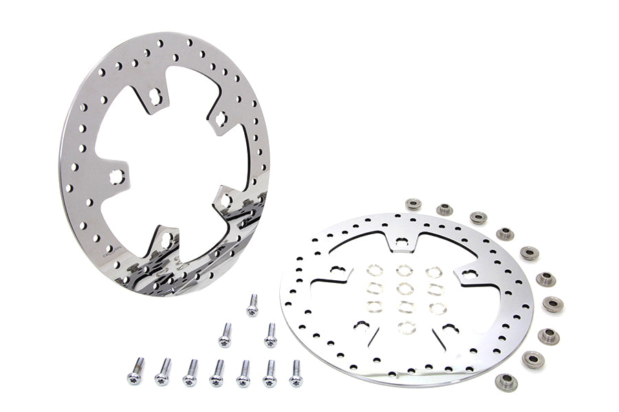 11.8  Front Brake Disc Set Polished(SET)