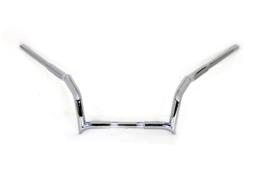 10  Z-Bar Handlebar without Indents Chrome(EA)