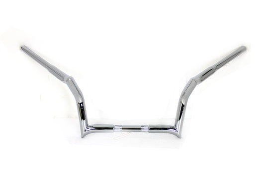 10  Z-Bar Handlebar without Indents Chrome(EA)