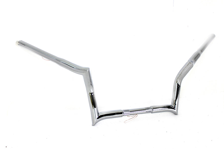 10  Z-Bar Handlebar without Indents Chrome(EA)