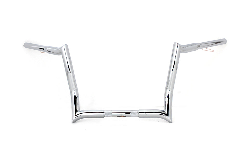 12  Z-Bar Handlebar without Indents Chrome(EA)