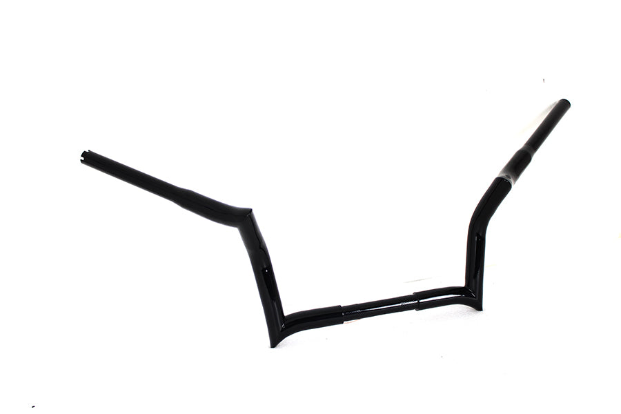 10  Z-Bar Handlebar without Indents Black(EA)