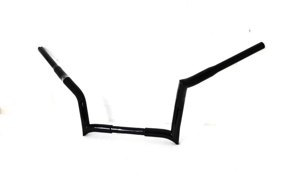 10  Z-Bar Handlebar without Indents Black(EA)