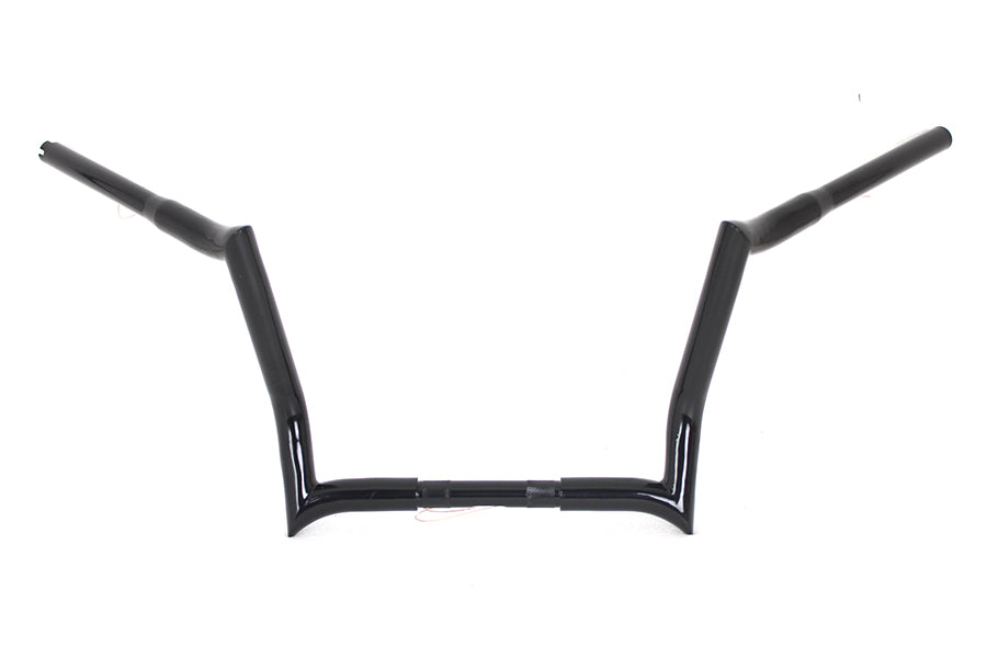12  Z-Bar Handlebar without Indents Black(EA)