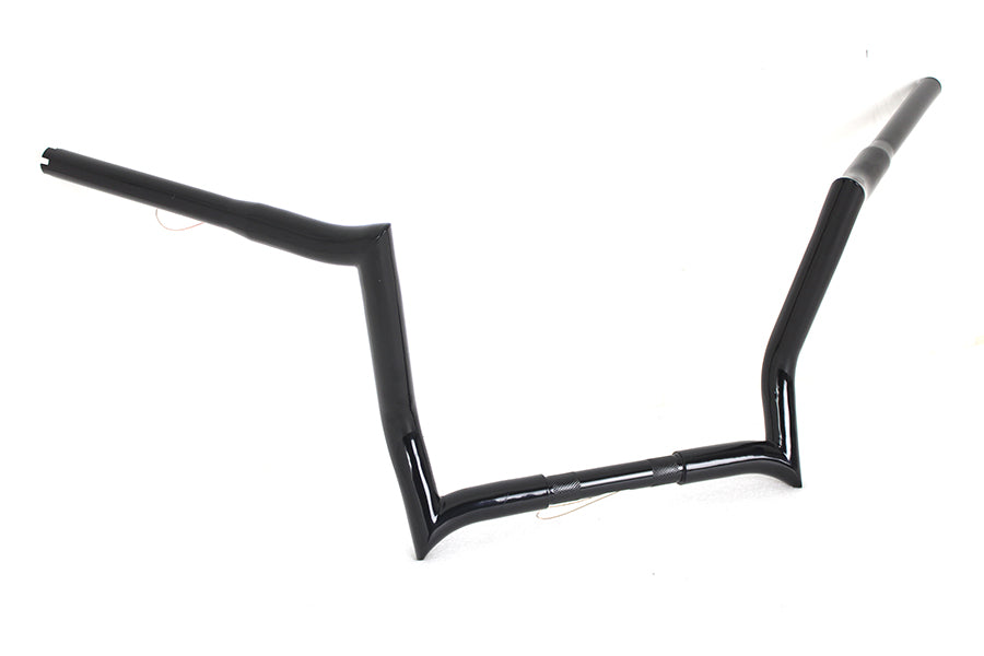 12  Z-Bar Handlebar without Indents Black(EA)