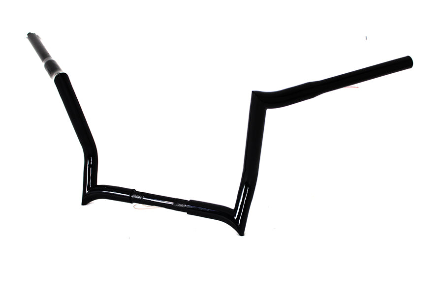 12  Z-Bar Handlebar without Indents Black(EA)