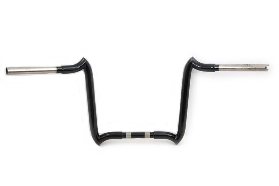 14  Z-Bar Handlebar without Indents Black(EA)
