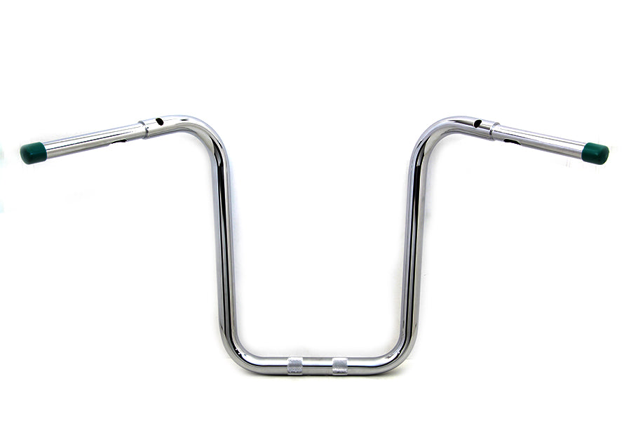 14  Fat Ape Handlebar with Indents Chrome(EA)