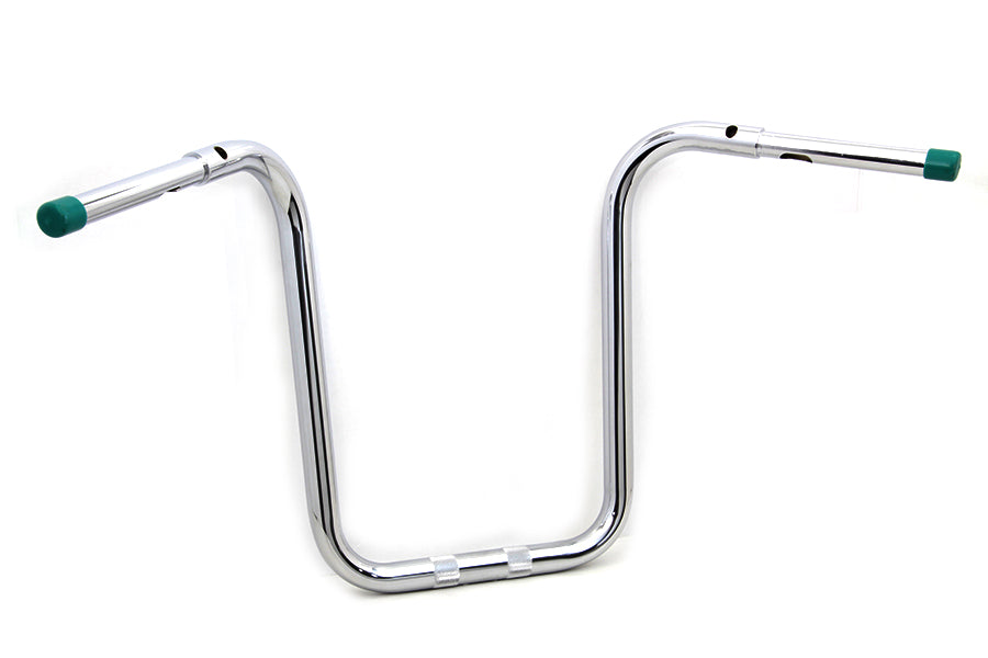 14  Fat Ape Handlebar with Indents Chrome(EA)