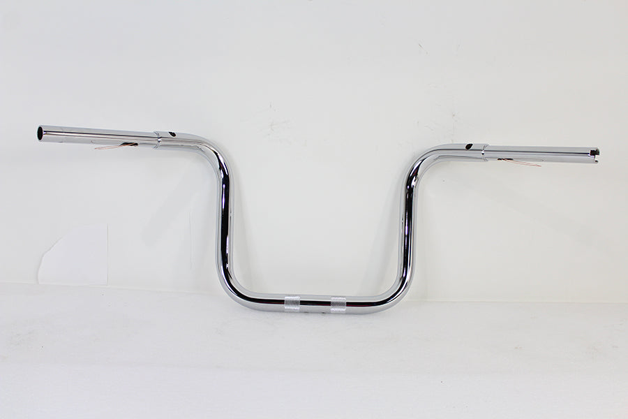 12  Fat Ape Handlebar with Indents Chrome(EA)